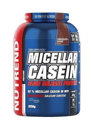 Казеїновий протеїн для нічного відновлення nutrend micellar casein 2250 г