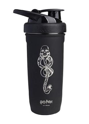 Шейкер для протеина и спортивного питания из нержавеющей стали smartshake reforce harry potter dark mark 900 мл