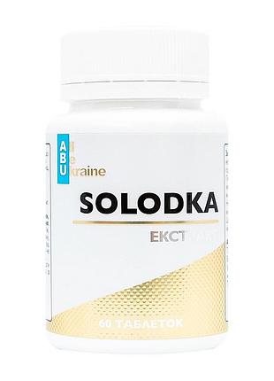 Екстракт солодки abu solodka 60 таблеток