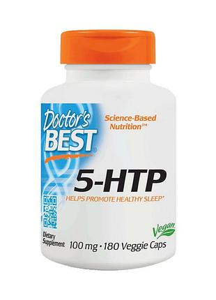 5-htp 100 мг (гидрокситриптофан) для сна, настроения и похудения doctor's best 5-htp 100 mg 180 вегетарианских капсул