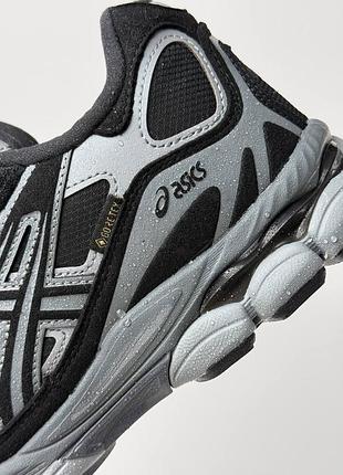 Asics gel-nyc fur black grey metallic 3