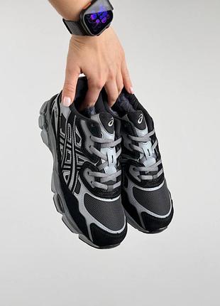 Asics gel-nyc fur black grey metallic 4