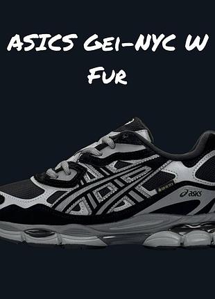 Asics gel-nyc fur black grey metallic 5
