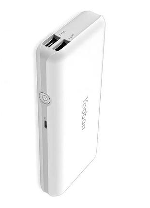 Портативний акумулятор power bank yoobao m10 / m10 pro 10000 mah white з 2xusb (2.1a) та led-індикатором