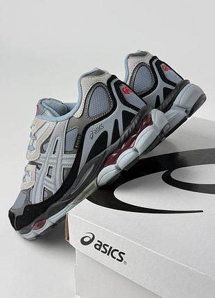 Asics gel-nyc fur dusty blue black 2