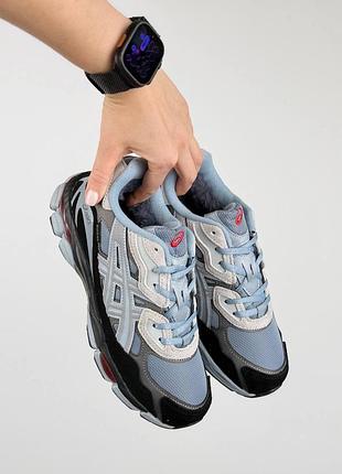 Asics gel-nyc fur dusty blue black 4