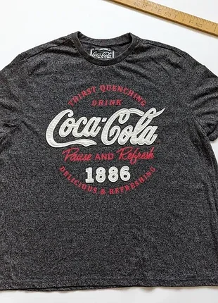 Coca cola сделай паузу и освежайся серая футболка мужской размер 3xl