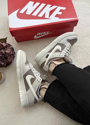 Nike dunk brown grey gore-tex termo 2