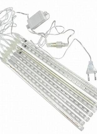 Rd-110 led гирлянда-сосулька 50 см багатоколірна 50 світлодіодів для святкового оформлення у приміщенні та на вулиці