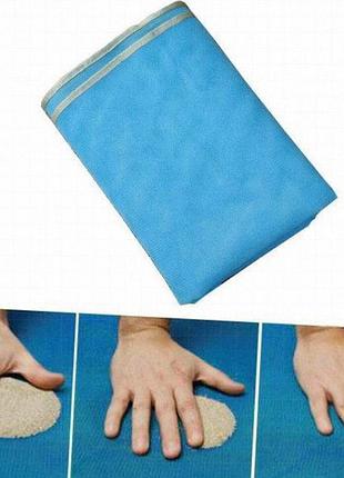 Пляжная подстилка от песка 200x150 см, мягкий пвх, для пикника и йоги