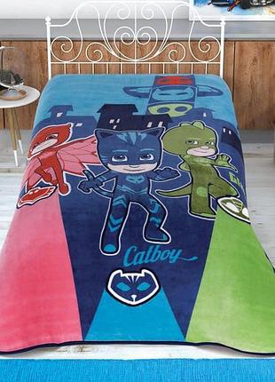 Плед дитячий 100% поліестер 160×220 см tac disney pj masks move