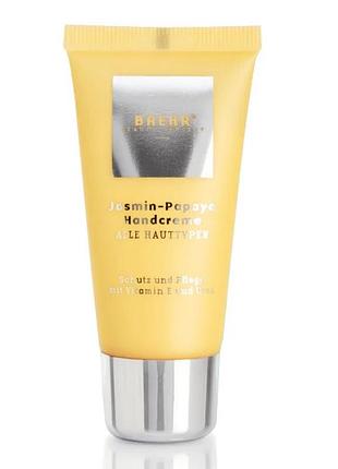 Крем для рук baehr jasmine papaya handcreme с экстрактом жасмина, папайи и мочевиной, 30 мл