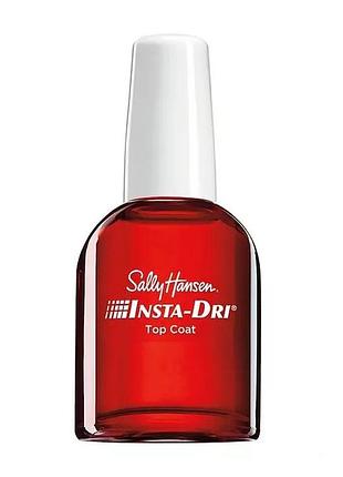 Закріплювач для лаку sally hansen insta-dri top coat швидка сушка, 13,3 мл