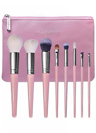 Набор кистей для макияжа colordance must have pink, 8 шт
