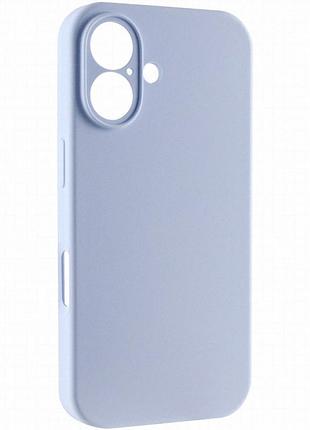 Чохол silk full camera protective (aa) no logo для apple iphone 16 (6.1") блакитний / sweet blue