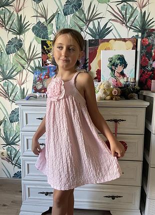 Сукня zara з квіткою 🌸