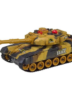 Іграшка танк 17см світлові, звукові ефекти big motors