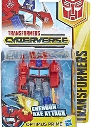 Робот-трансформер optimus hasbro оригінал transformers кібервсесвіт (e1884)