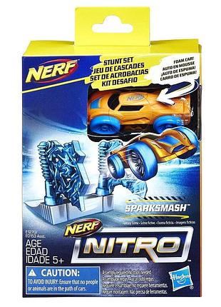 Ігровий набір hasbro nerf nitro перешкода та машинка в асортименті (e0153)