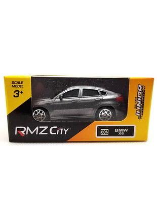 Машинка rmz city bmw x6 чорна (344002sm)