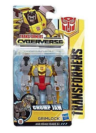 Фігурка hasbro transformers кібервсесвіт грімлок, 10 см (e1883)