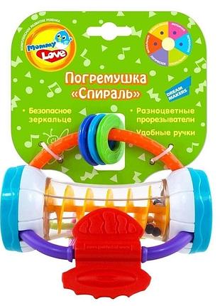 Погремушка спираль mommylove (0596)
