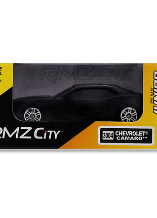 Машинка rmz city chevrolet camaro черная
