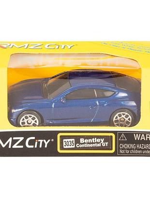 Машинка rmz city bentley continential gt синяя