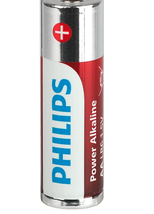 Батарейка aa philips power alkaline 1.5v lr6 поштучно