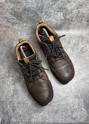 Оригінальні шкіряні черевики / кросівки clarks gtx (gore-tex)