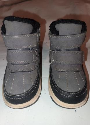 Детские зимние ботинки waterproof h and m 23 размера