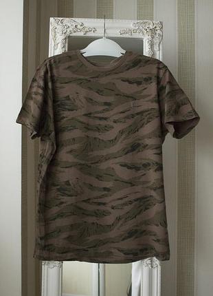 Мужская футболка allsaints brace camo crew tee оригинал new !