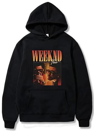 Худі з принтом weekend толстовка