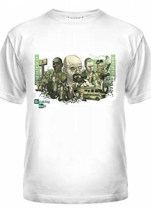 Чоловіча футболка з breaking bad, гейзенберг хайзенберг (heisenberg)