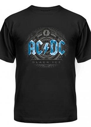 Красивая футболка ac dc, с принтом, унисекс, хлопок