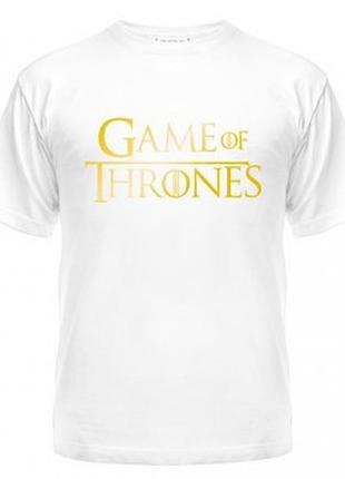 Футболки с надписями game of thrones gold недорого на заказ