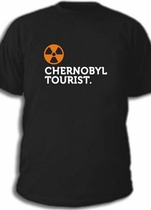 Футболка з малюнком "chernobyl-tourist"
