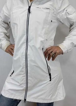 Куртка жіноча helly hansen біла демісезонна