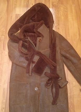 Натуральная дубленка meetro pelle, 100% овчина (sheepskin)