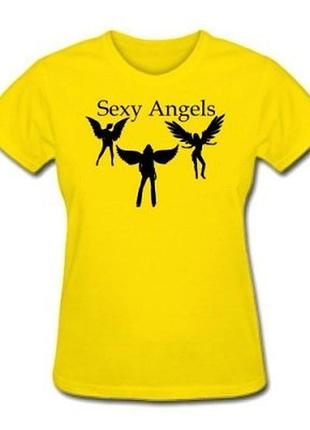 Футболка для девушек "sexy angels"