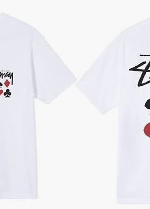 Мужская брендовая футболка stussy стусси черная очень хорошее качество 95% бавовна 5% полиэстер