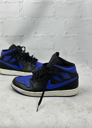 Чоловічі шкіряні кросівки nike air jordan