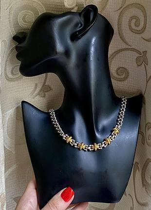 Monet vintage розкішне кольє ланцюг намисто чокер