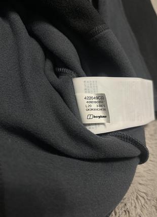 Кофта чоловіча berghaus microfleece чорна 6