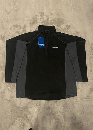 Кофта чоловіча berghaus microfleece чорна
