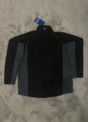 Кофта чоловіча berghaus microfleece чорна 2