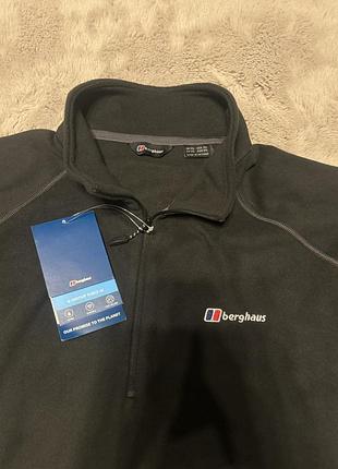 Кофта чоловіча berghaus microfleece чорна 3