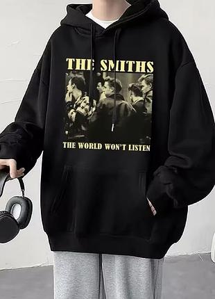 Худи с принтом рок-группы the smiths 1980 morrissey толстовка