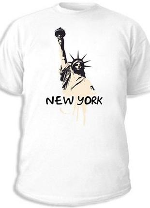 Футболки с прикольными надписями «new york»