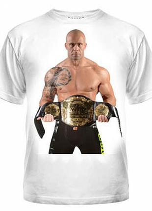 Футболка ufc, с принтом, унисекс, хлопок